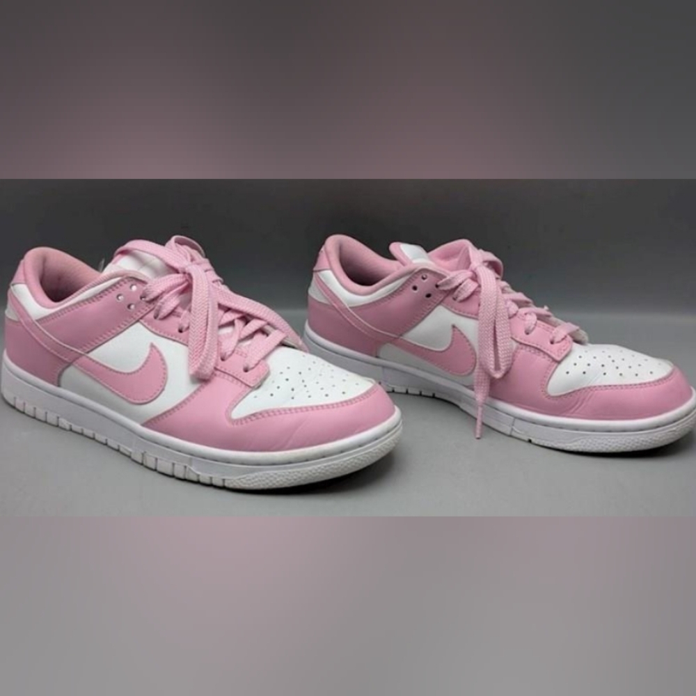 Nike Dunk Low 'Real Pink' Sneakers Wmn's Size 10 Like New MSRP $140 - Picture 6 of 11